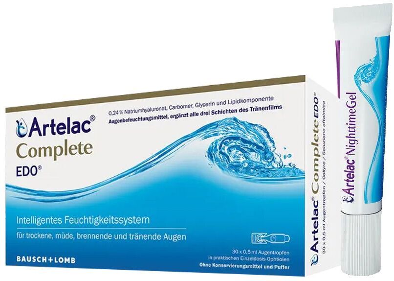 Artelac Nighttime Gel + Complete EDO 1 St