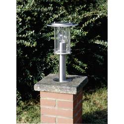 Brilliant 44784/82 York Außenstandleuchte Halogen E27 60 W Edelstahl