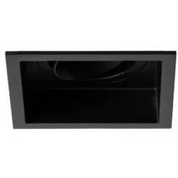 Brumberg 45005180 Einbaumodul quadratisch, schwarz struktur, L x B: 105 x 105 mm, Deckenausschnit