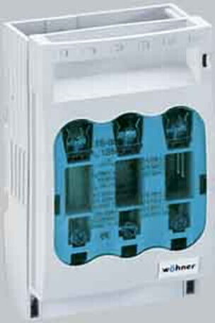 Wöhner NH000 Disjoncteur-sectionneur de charge 125A cadre 50qmm ; schalk (33217)