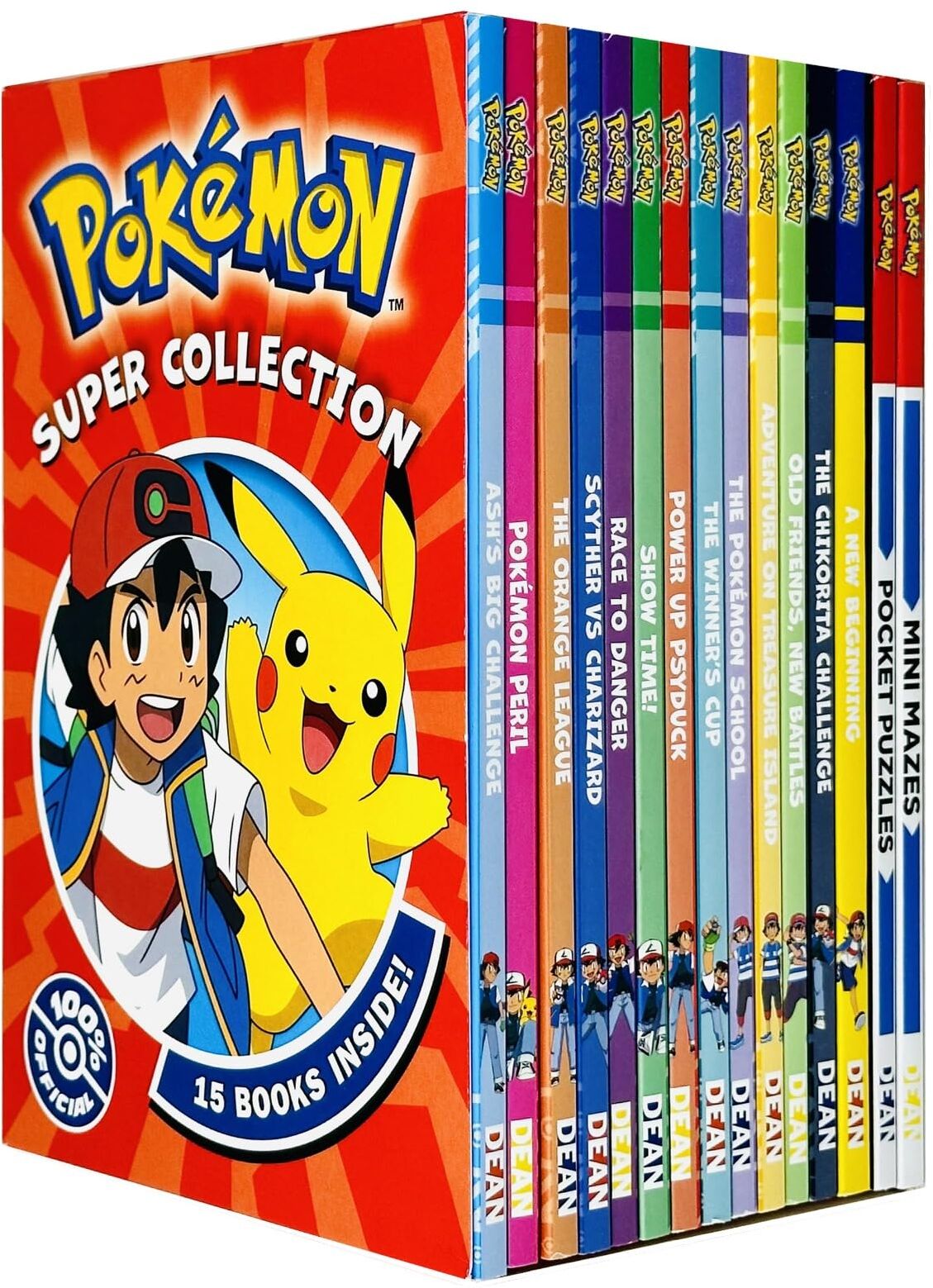 Dean Ltd. Pokemon: Super Collection (15 Books Collection Set)