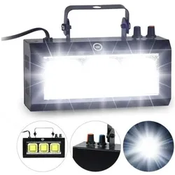 LIGHT4ME STROBE 40W Party-Stroboskop-Disco (40 W, LED), Scheinwerfer, Weiss