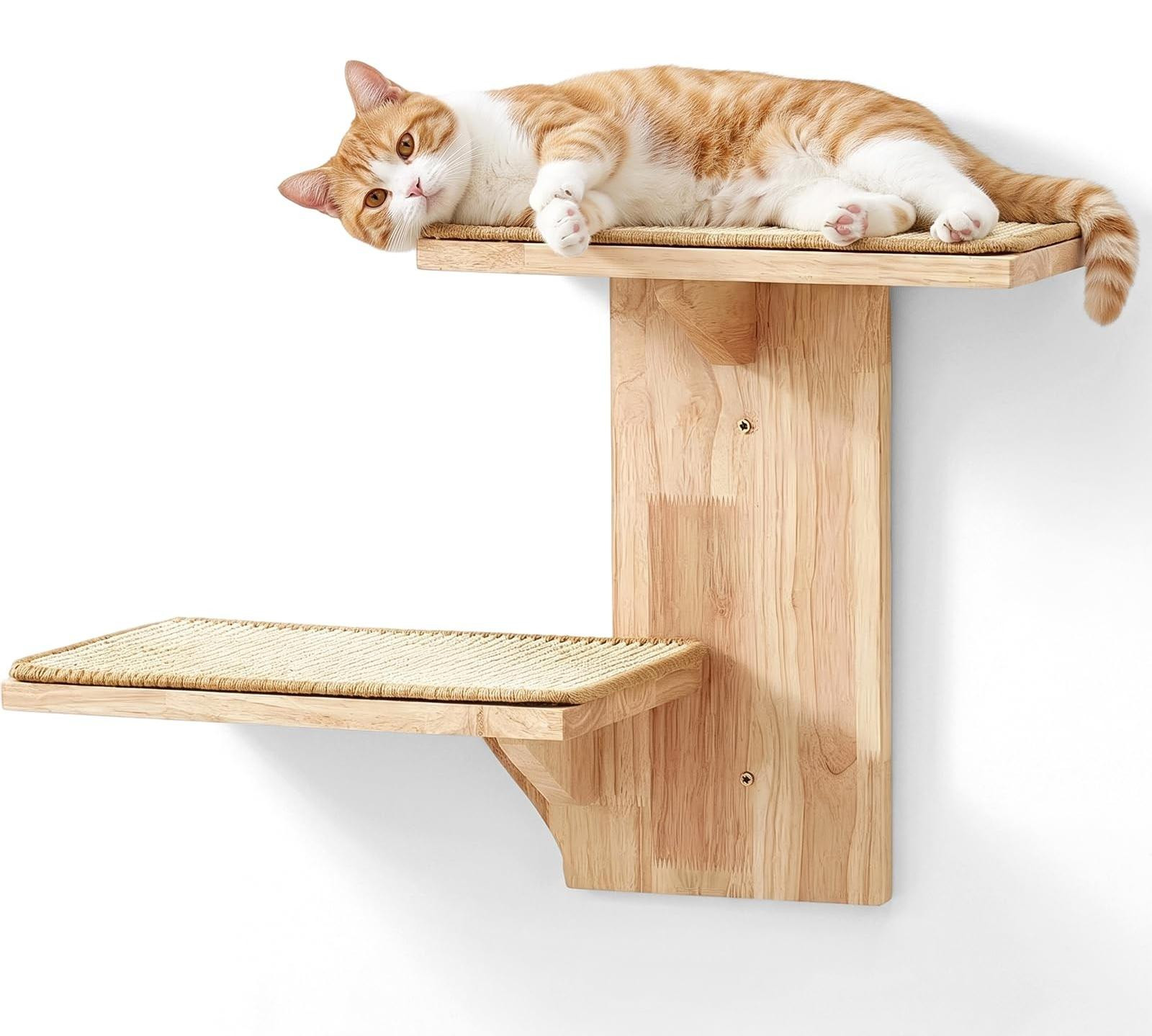 Klimwand voor katten - Dubbellaags platform - 40,6 cm