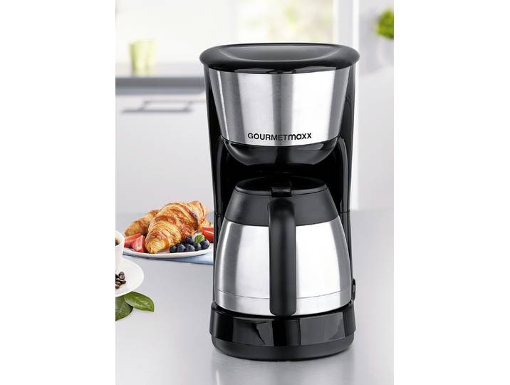 Gourmetmaxx Thermo-Kaffeemaschine, Schwarz