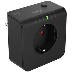 Ansmann 1-fach Timer-Steckdose »AES 1.4« schwarz schwarz