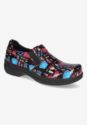 Women's Bind Slip-Ons by Easy Works by Easy Street® in Women Patent (Size 8 1/2 M)