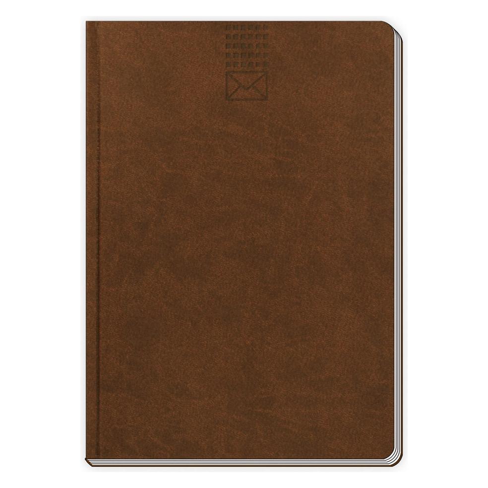 Trötsch Adressbuch Soft Touch A5 Braun (A5, Weicher Einband) (20124N)