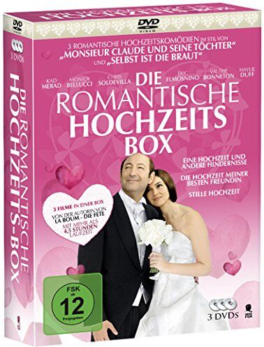 Daniele Thompson - Die romantische Hochzeitsbox - 3 romantische Hochzeitskomödien in einer Box: Eine Hochzeit und andere Hindernisse, Die Hochzeit meiner besten Freundin, Stille Hochzeit (3 DVDs) - Preis vom 13.10.2026 19:28:25 h