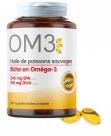 OM3 Huile de Poisson Riche en Oméga 3 120 Capsules - Boîte 120 capsules
