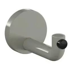 Hewi 477 Wandhaken 477.90.03595 100mm, Türpuffer schwarz, felsgrau