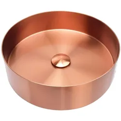 Differnz, Babybadewanne, waskom 40x40x11cm RVS koper