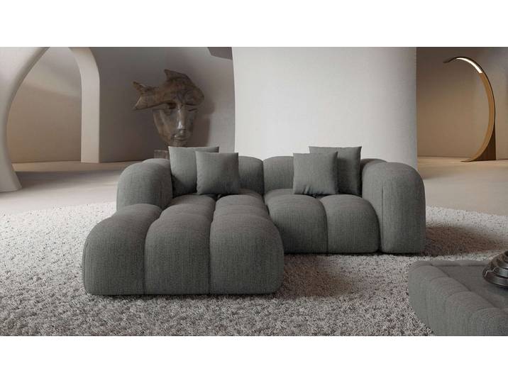 Mini Stoff Ecksofa Formentera L-Form
