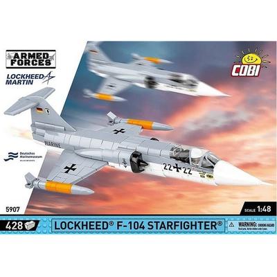 COBI Armed Forces 5907 - Lockheed F-104 Starfighter, Bausatz 1:48, 428 Teile