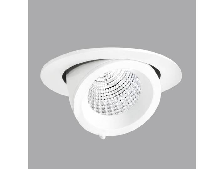 Performance in Lighting Einbauleuchte EB431 LED Spot Reflektor weiß 3.000K, weiß / opal, Aluminium, Shop-Einbauleuchten