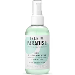 Isle of Paradise, Selbstbräuner, Medium Self-Tanning Water Selbstbräunungs-Spray 200 ml Natürlich Körper (Selbstbräunungsspray, 200 ml)