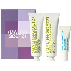 70ml MALIN+GOETZ Hydration Trio Set (Balm 30ml + Hand Treatment 30ml + Lip Moisturizer 10ml)