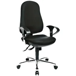 Topstar Bürostuhl »Support Deluxe« mit Armlehnen schwarz
