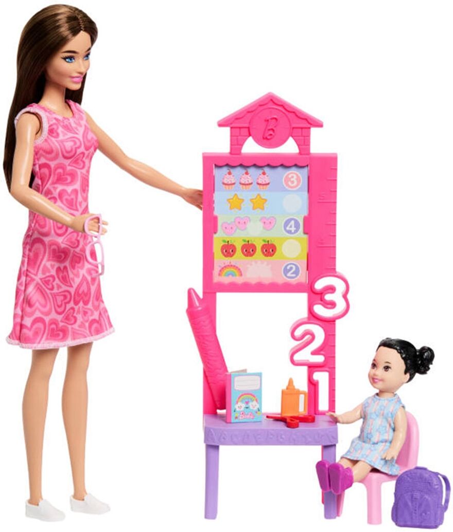 Barbie Profesiones muñecas educativos con muñeca de moda.