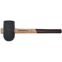 Gedore Red, Hammer, red R92500179 Gummihammer Kopf-Ø 75 mm 380 mm Esche (92 g)