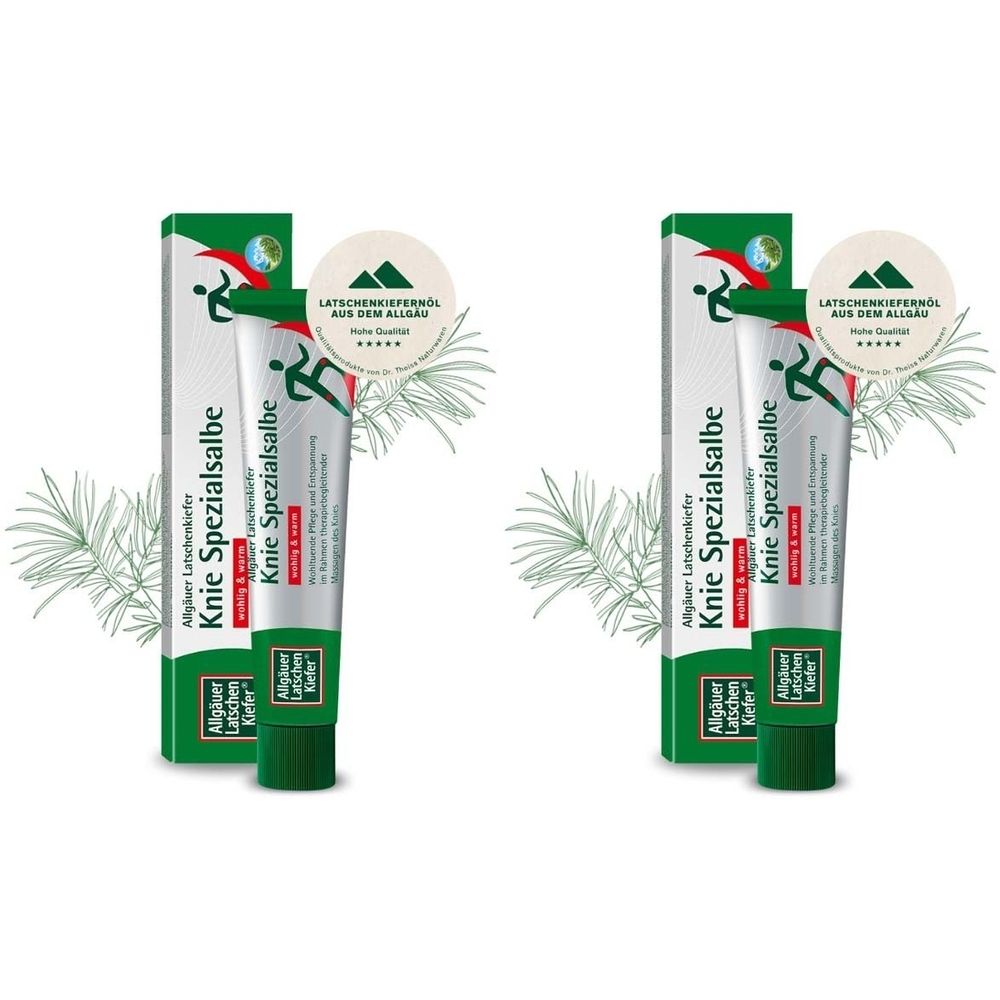 Allgäuer Latschenk. Knie Spezialsalbe 2x 2x50 ml Salbe