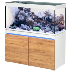 EHEIM incpiria reef 430 Meerwasser-Riff-Aquarium mit Unterschrank alpin-natur