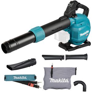 Makita Laubbläser-Laubsauger UB003GZ, XGT, Akku, 40 V, mit Schultergurt und Absaug-Set