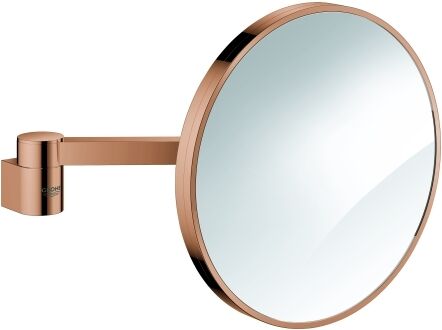 Miroir cosmétique Grohe Selection 41077DA0, grossissement x7, fixation murale, sans éclairage, couleur coucher de soleil chaud