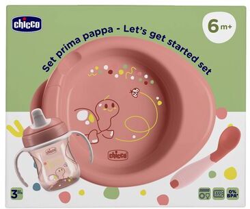 Chicco Set Prima Pappa 6M+ 1 un