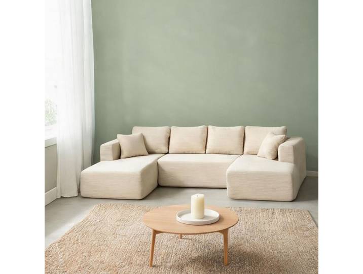 Sofas and Couches with convertible en lit 138x197 cm pairing 132.5 x 59.8 x 30.7 in with Canapé modulable 4 places 337 cm en