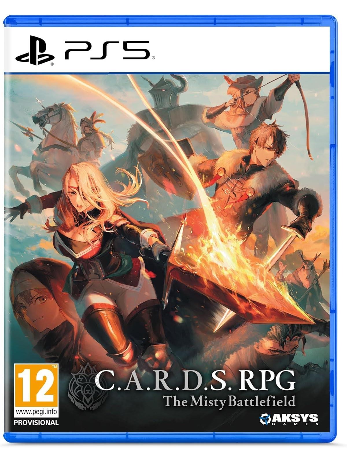 C.A.R.D.S. RPG: The Misty Battlefield (Total Warfare Edition) - Sony PlayStation 5 - Turn-based - PEGI 12