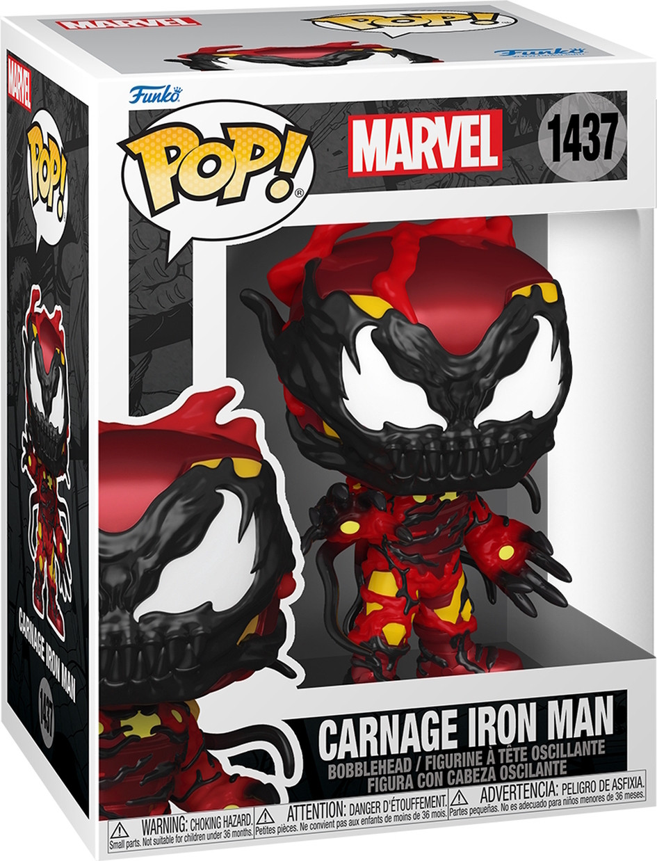 Funko Pop! Marvel Carnage Iron Man 1437 Vinyl Figuur