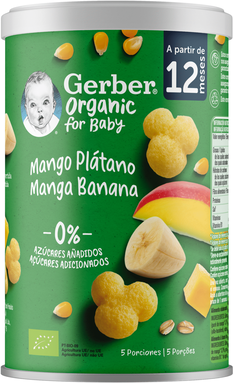 Gerber Organic for Baby Manga Banana 12M+