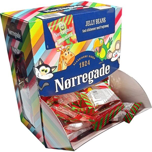 Nørregade Jelly Beans 100 Poser Á 10 G