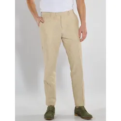 engbers Herren Anzug-Hose slim fit Beige uni - 46