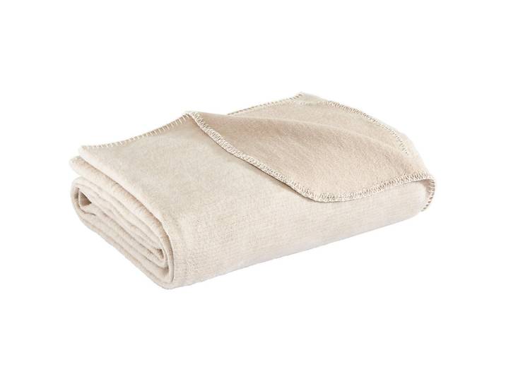 Bio:Vio Plaid, Naturfarben, Textil, Streifen, 140x200 cm, Textiles Vertrauen - Oeko-Tex®, Gots, Made in Germany, DIN EN ISO 9001, Oeko-Tex® Standard 100, Oeko-Tex® Made IN Green, Kettelrand, Heimtextilien, Wohntextilien, Decken, Plaids