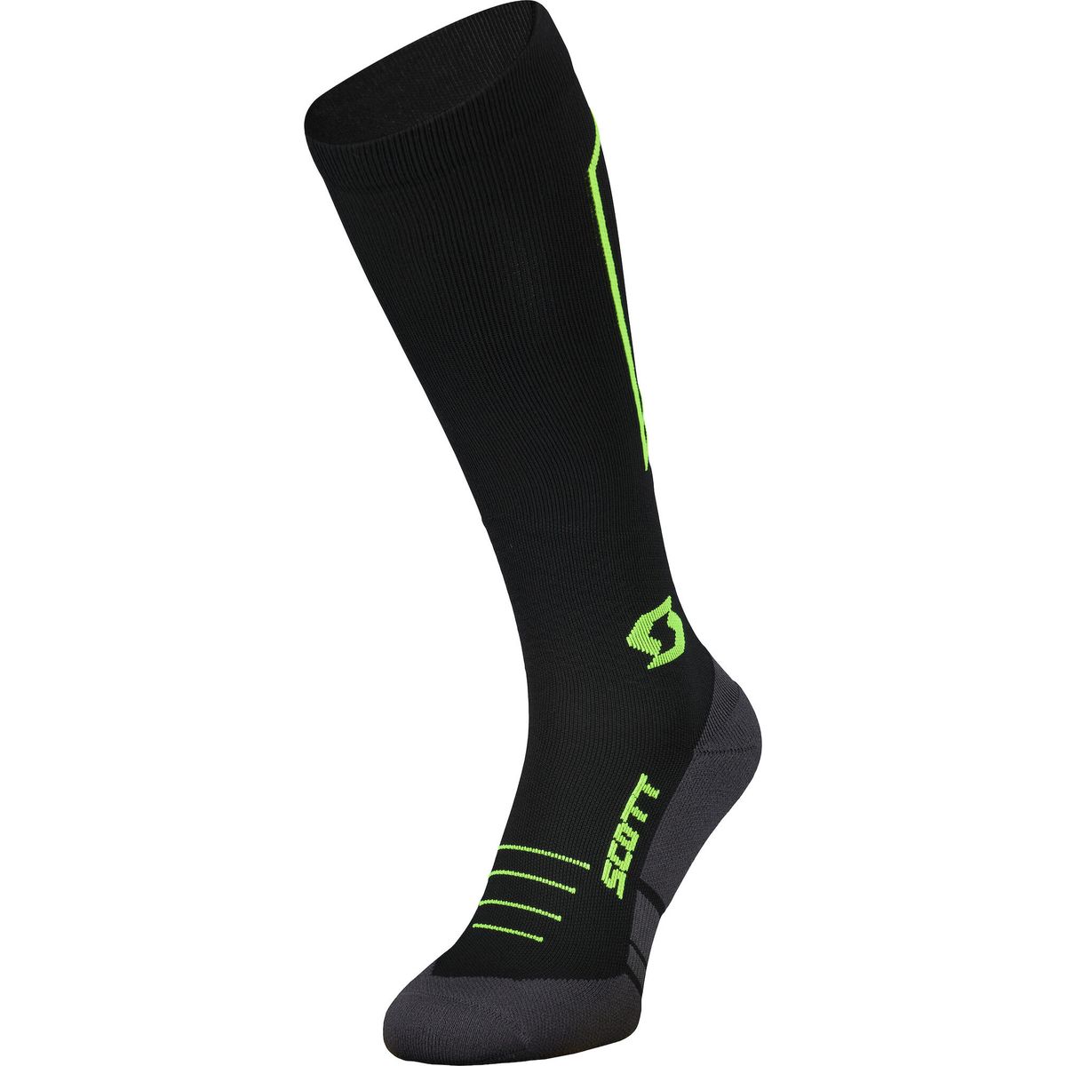 Scott Sock RC Compression black/safety yellow (6802) S 2894896802363