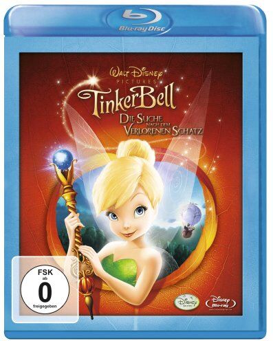 Klay Hall - TinkerBell - Die Suche nach dem verlorenen Schatz [Blu-ray] - Preis vom 11.10.2026 03:10:56 h