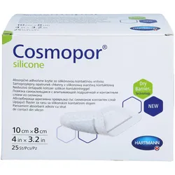 Hartmann, Pflaster, COSMOPOR SILIC 10X8CM P25 (25x)
