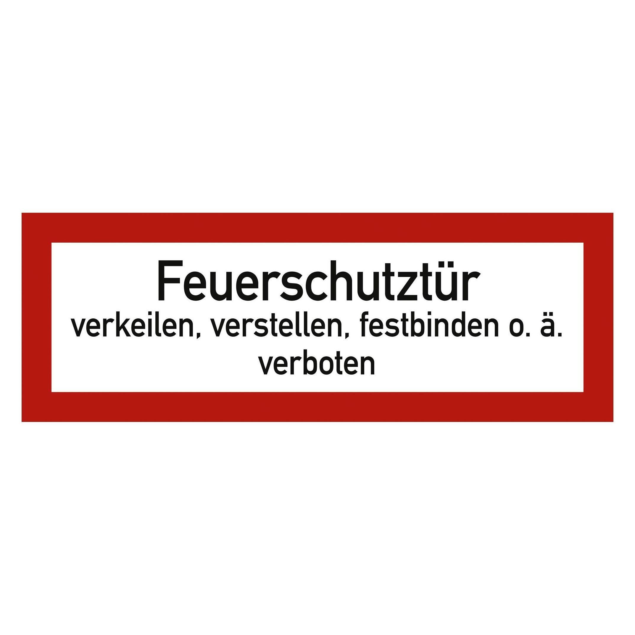 Moedel Schild Rauchschutztür Folie (2244343)