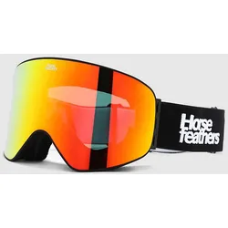Horsefeathers Edmond Black Goggle mirror red Gr. Uni