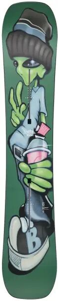 Snowboard Burton Good Company Camber (145cm - Alien)  - Brown;Pink;Green
