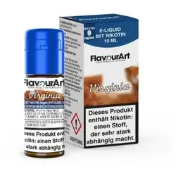 FlavourArt Virginia Liquid 10ml / 9mg