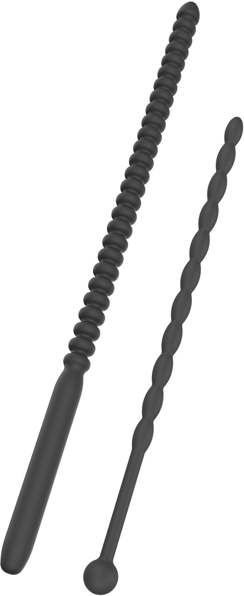 Hidden Desire Tiges d'urètre Ribbed Dilators Silicone