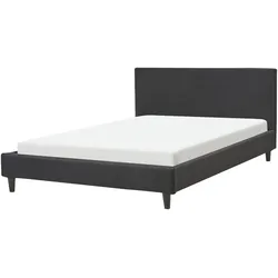 POLSTERBETT 140/200cm Schwarz Fitou