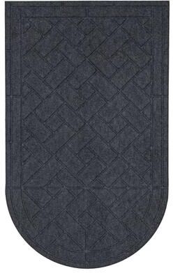 Mohawk Home Diagonal Pavers Arched 3' X 5' Door Mat