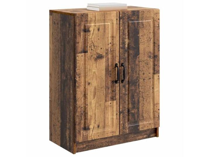 KTHLBRH Anrichte aus antikem Holz, 66 x 34,5 x 87 cm Schiebetüren, Regalböden im eleganten Stil, für Esszimmer oder Wohnzimmer