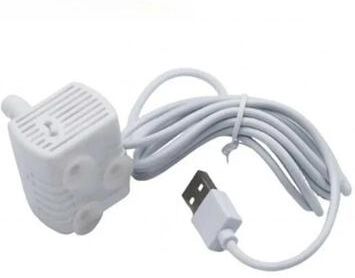 Inspired Finds Pet Fountain Replacement Pump For Cat Water Dispensers white