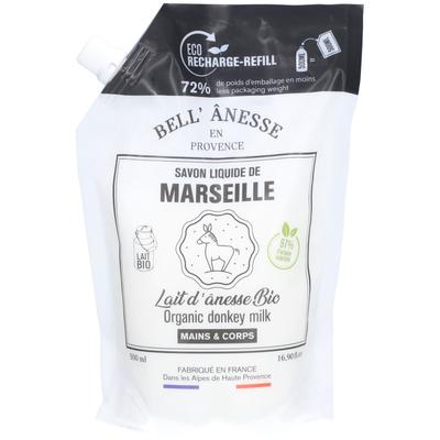 Bell Anesse Ezelmelk Marseille Vloeibare Zeep Eco-Refill 500ml 500 ml Flüssigseife