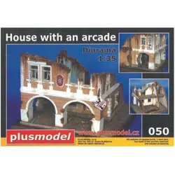 Plus Model Haus mit Passage WW II