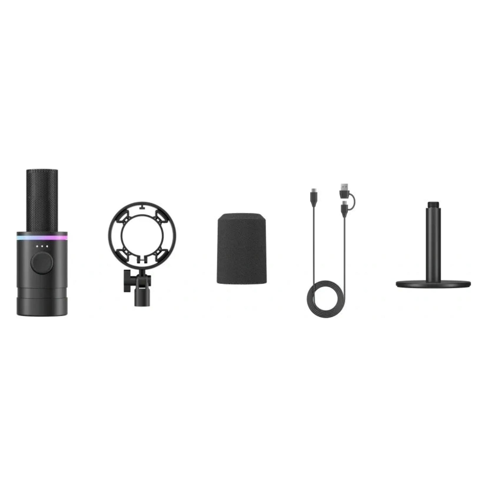 Boya Mikrofon - CastMic S60D (USB, állvány, fekete) (MICBOYCASTMICS60D)
